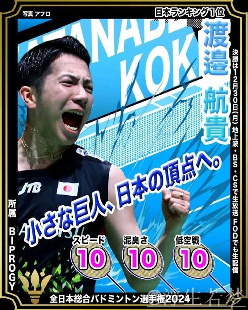 渡边航贵逆转强敌 提振团队士气 渡边航贵逆转强敌 提振团队士气