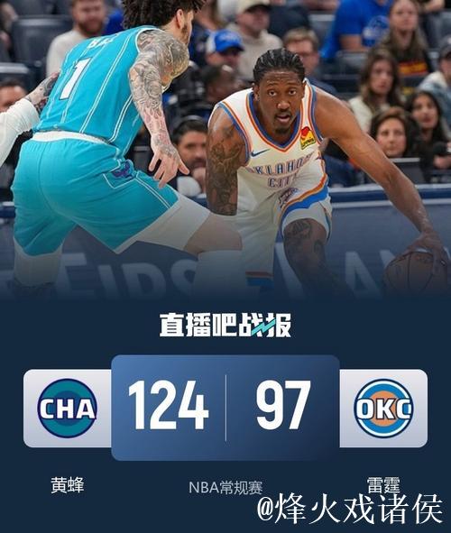 米勒28+6亚历山大21分 黄蜂客场逆袭力克雷霆